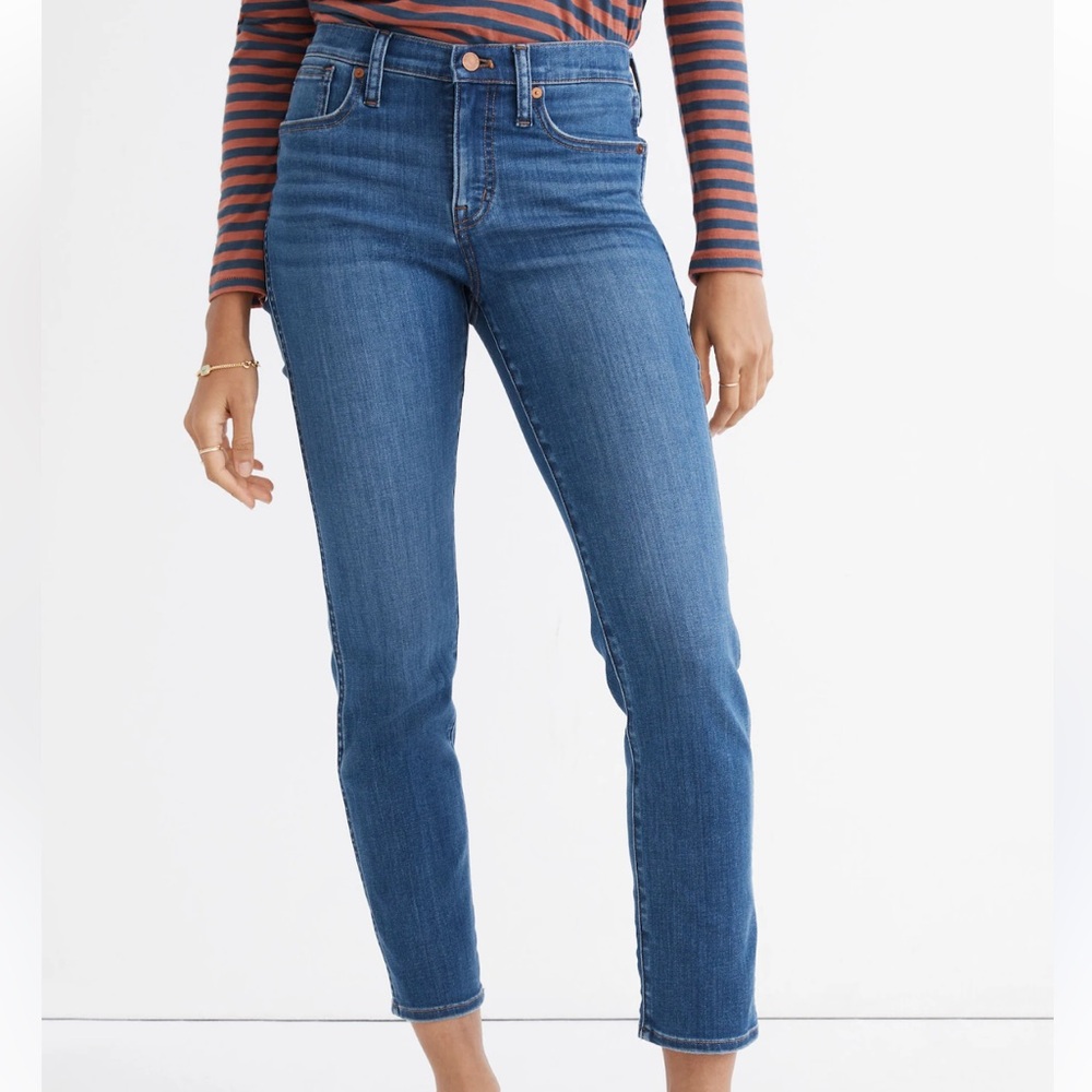 Madewell Blue Ankle Jeans